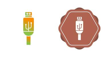 Usb Cable Vector Icon