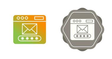 Mail Code Vector Icon