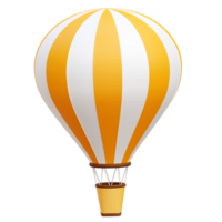 heet lucht ballon 3d icoon illustraties png