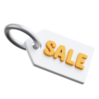 Sale Tag 3d Icon Illustrations png