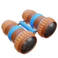 Binoculars 3d Icon Illustrations png