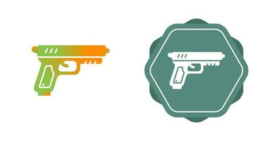 icono de vector de pistola