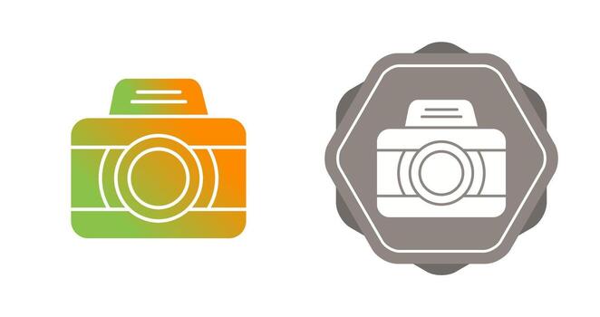 icono de vector de camara