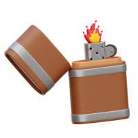 Lighter 3d Icon Illustrations png