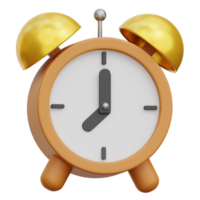 alarm 3d icoon illustratie png