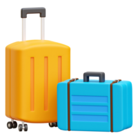 Luggage 3d Icon Illustrations png