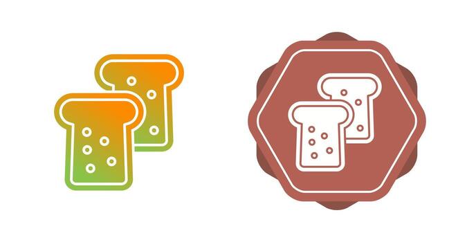 icono de vector de pan