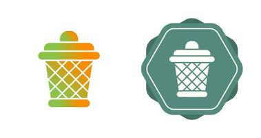 Dustbin Vector Icon