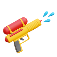 Water Gun 3d Icon Illustrations png