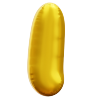 alfabet l 3d ballon png