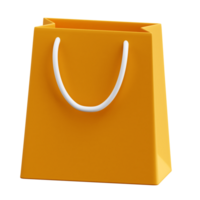 Einkaufen Tasche 3d Symbol Abbildungen png