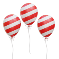 Palloncino 3d icona illustrazioni png