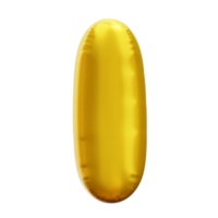 alfabet ik 3d ballon png