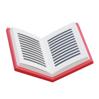 Book 3d icon Illustration png