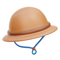 cámping sombrero 3d icono ilustraciones png