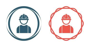 Construction Worker Vector Icon