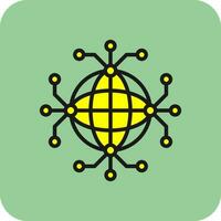 Global connection Vector Icon Design