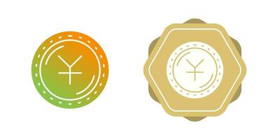 Yuan Currency Vector Icon