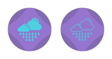 Rain Vector Icon