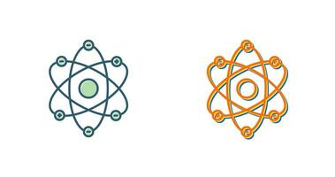 Atom Structure Vector Icon