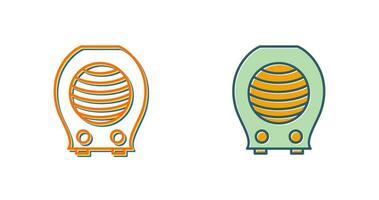 Fan Heater Vector Icon