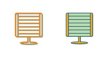 Infrared Heater Vector Icon