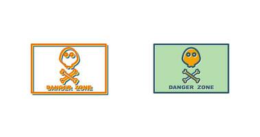 Danger Zone Vector Icon