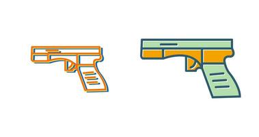 icono de vector de pistola