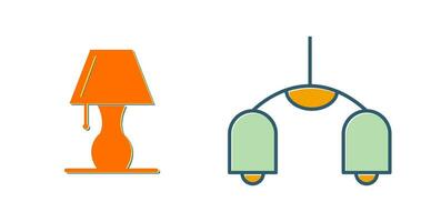 Table Lamp Vector Icon