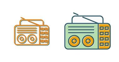 Old Radio Vector Icon