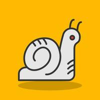 caracol vector icono diseño