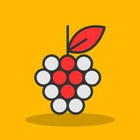 diseño de icono de vector de uvas