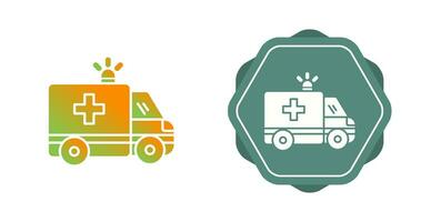 Ambulance Vector Icon