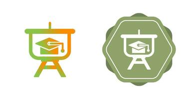 Graduation Presentation Vector Icon