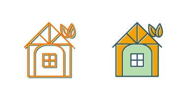 Eco friendly House Vector Icon