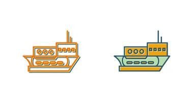 Delivery Ship Vector Icon