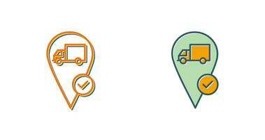 Valid Destination Vector Icon