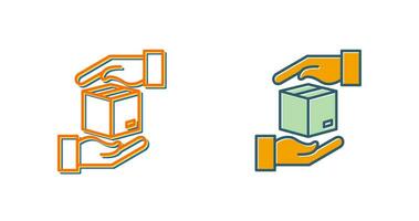 Receive Package Vector Icon