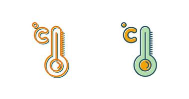 icono de vector de alta temperatura