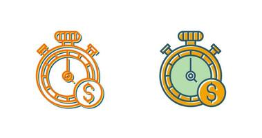 Time Of Money Vector Icon