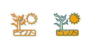 Drought Vector Icon