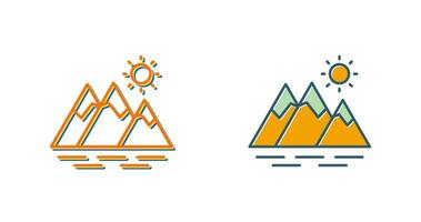 Mountain Vector Icon