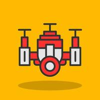 Drone Vector Icon Design