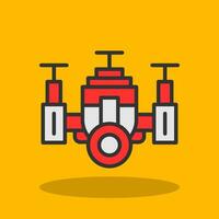 diseño de icono de vector de dron