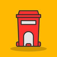 Bin Vector Icon Design