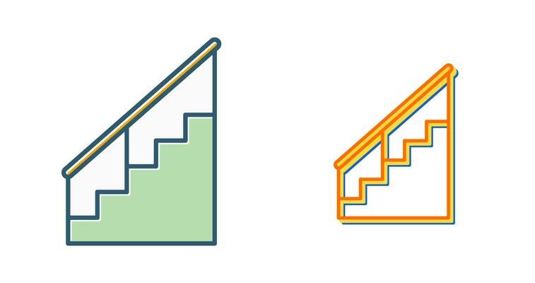 Stairs Vector Icon