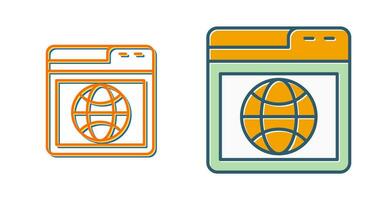 Web Browser Vector Icon