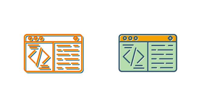 Coding Vector Icon