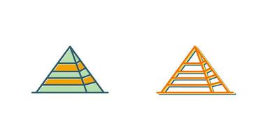 Pyramid Vector Icon