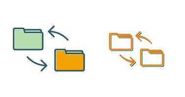 File Transfer Vector Icon